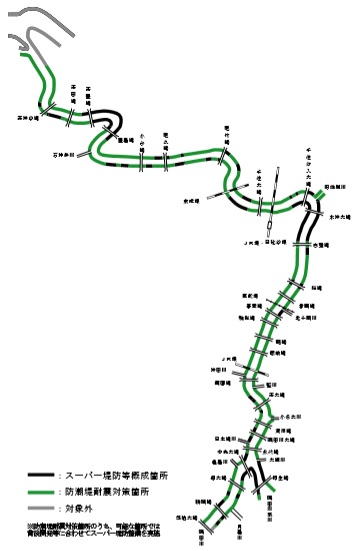 図17．河川事業計画区間（その２）