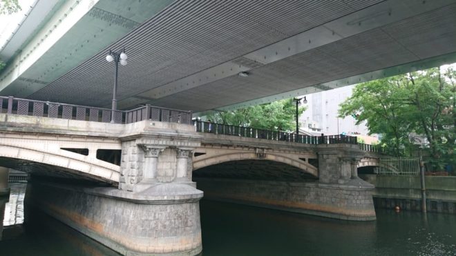 写真36．本町橋：東横堀川左岸上流側から撮影