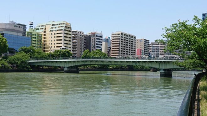 写真11．源八橋：大川左岸下流側から撮影